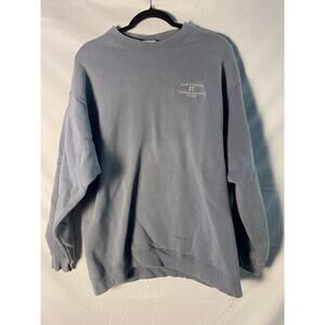 Vintage Lee IU Rush Counselor Panhellenic Association Embroidered Gray Sweater